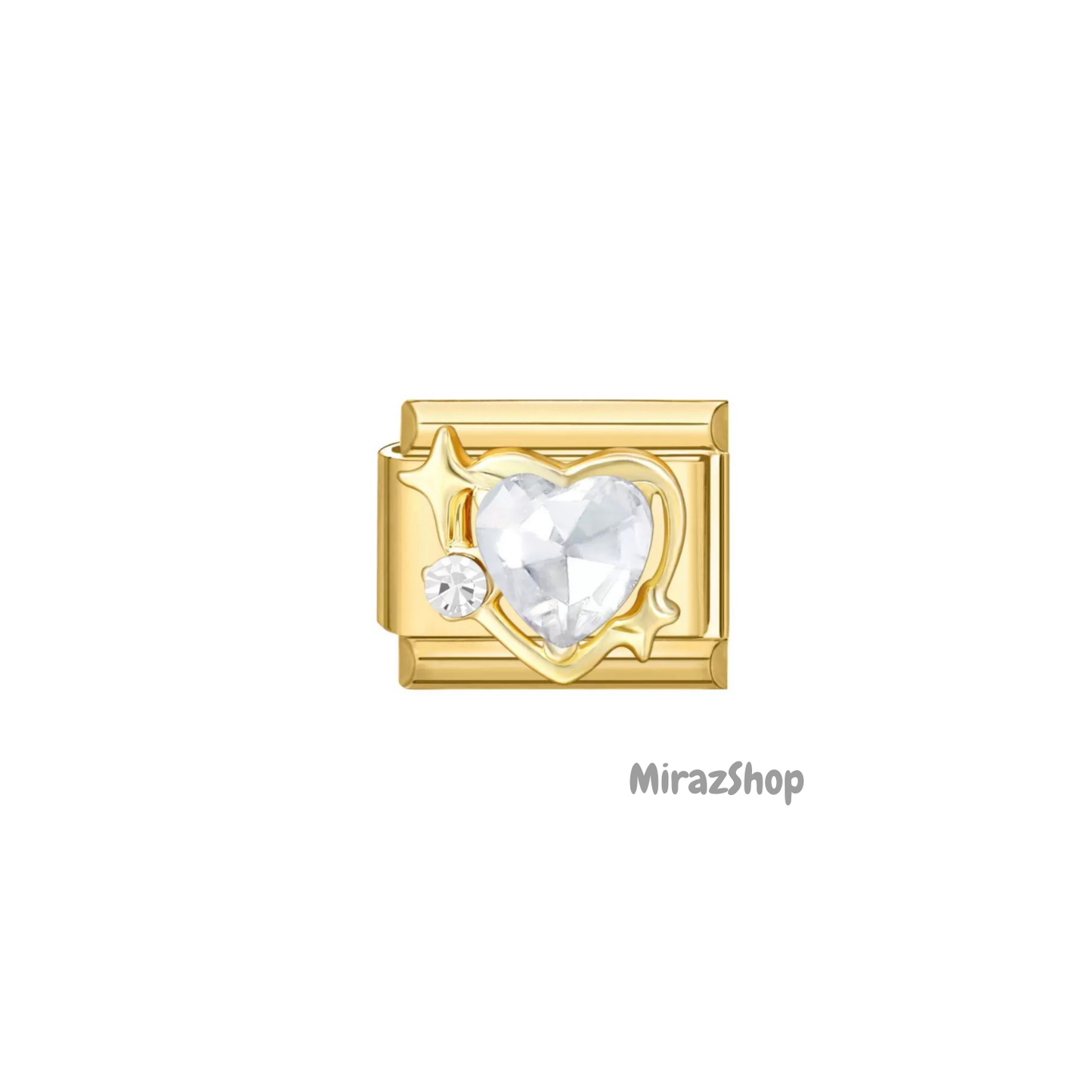Cœur étoile et strass 2