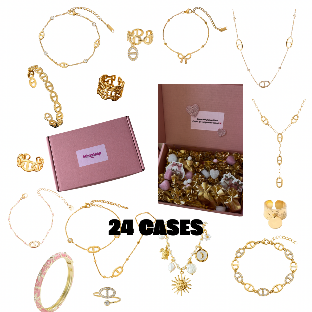 CALENDRIER DE LâAVENT - 24 CASES đž