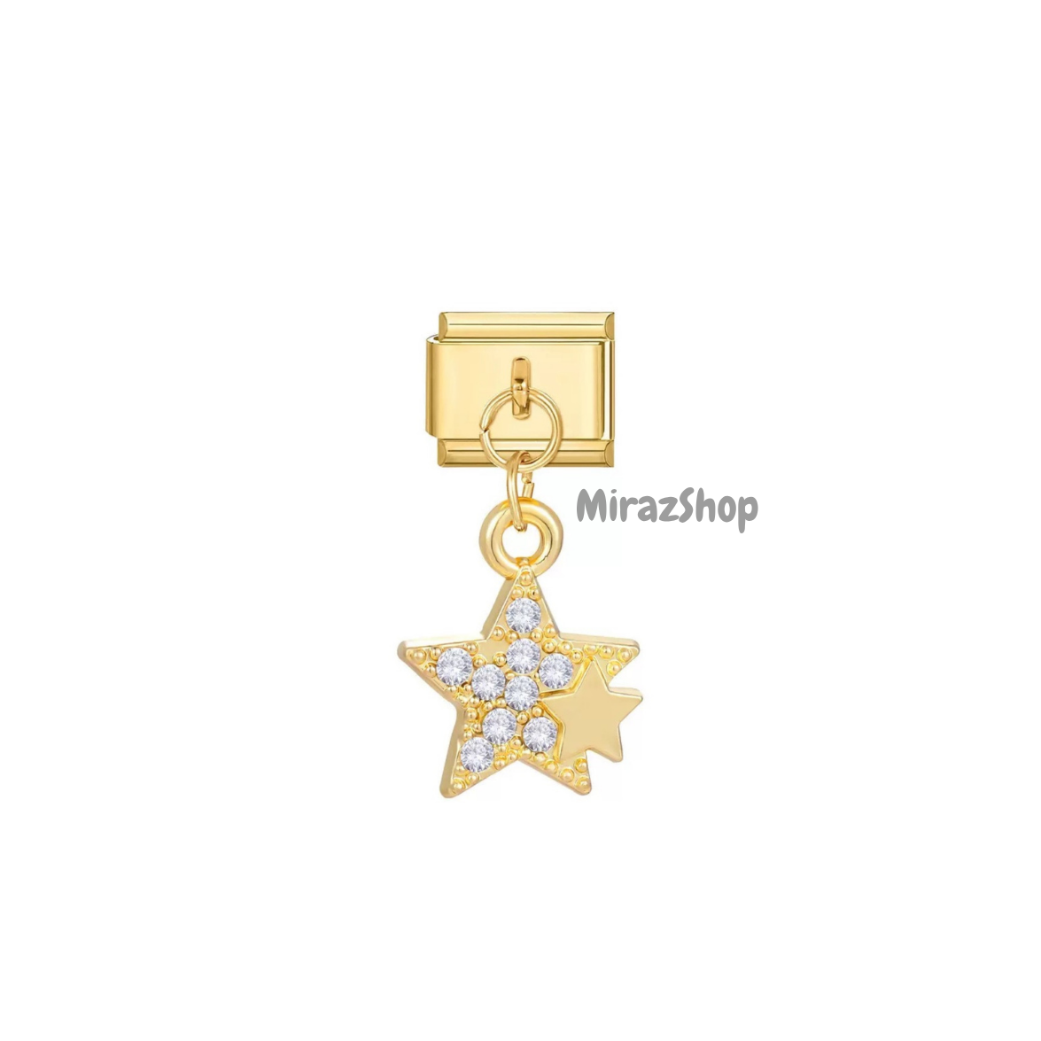 Pendentif étoile strass LEILA