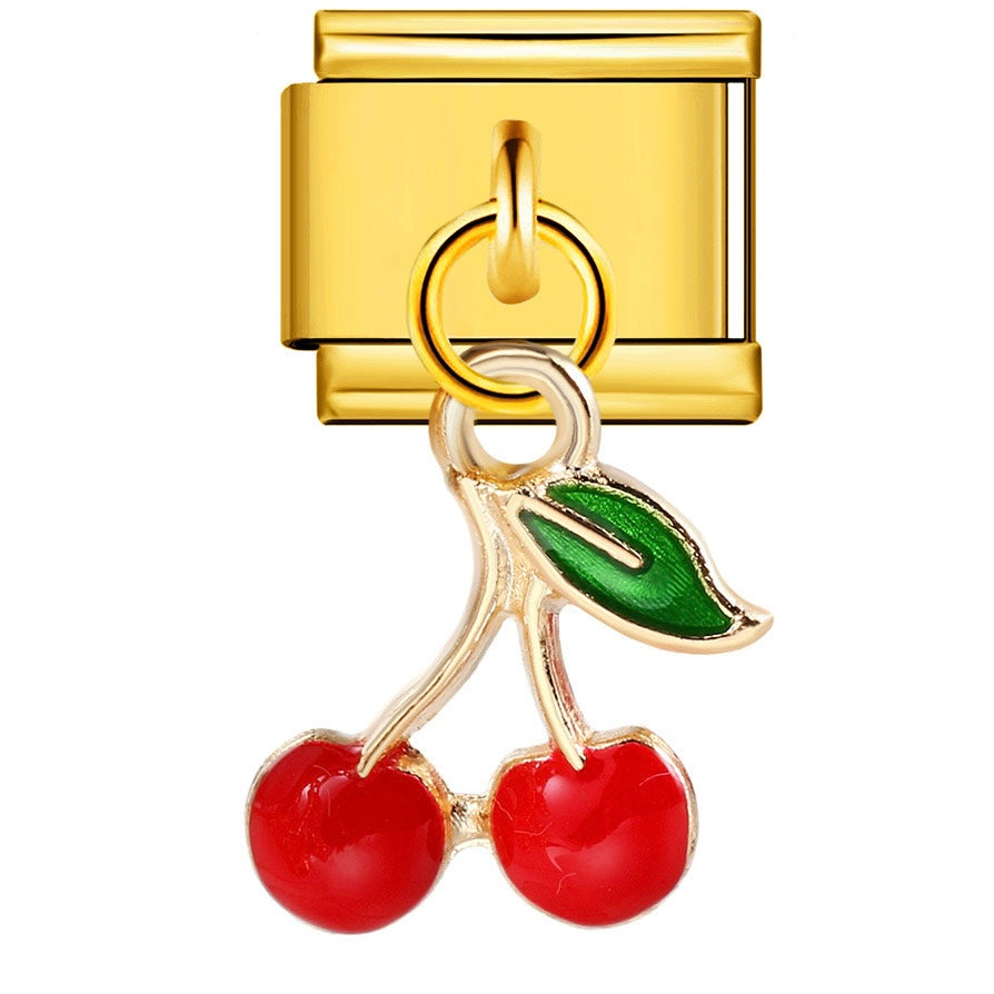 Pendentif cerise