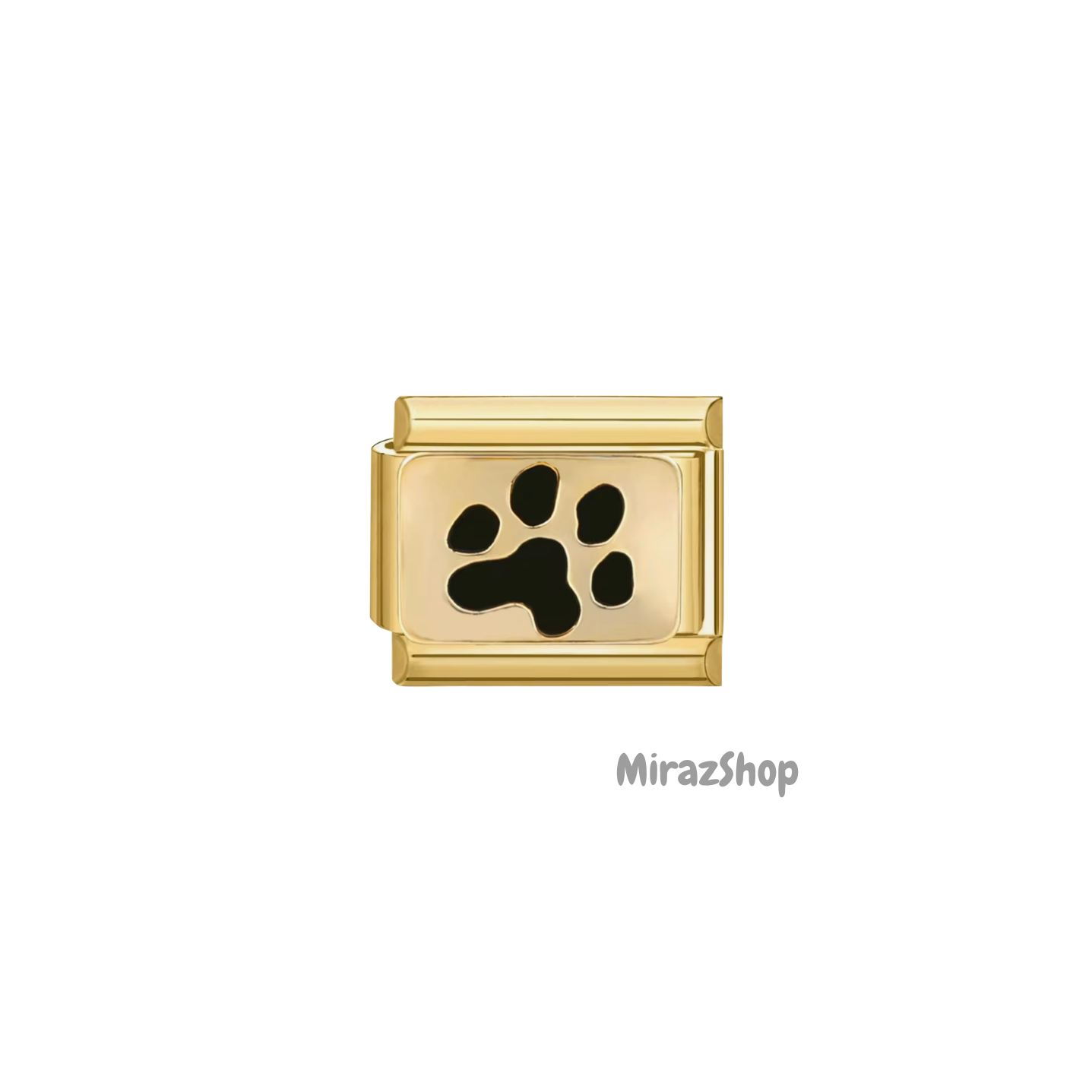 Patte de chien noir