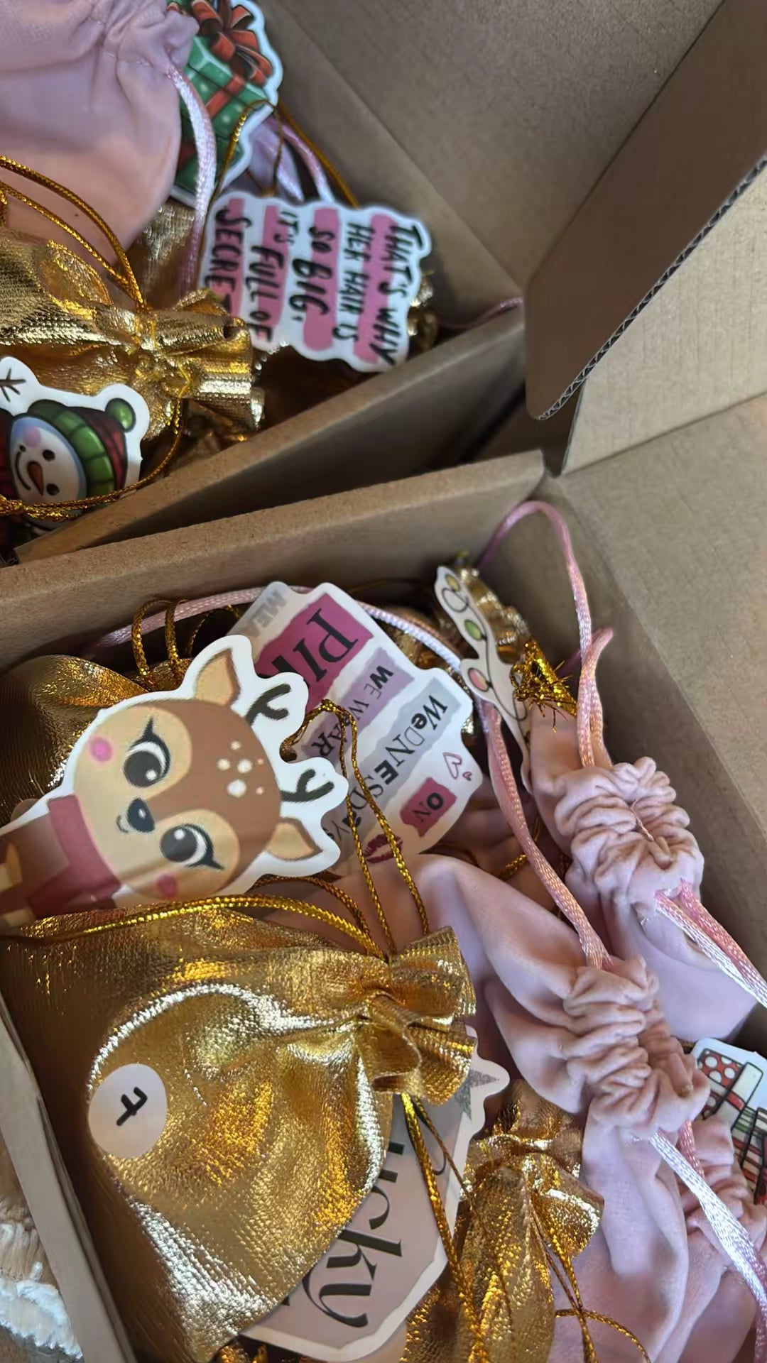 Calendriers de l’avent 12 cases🎀