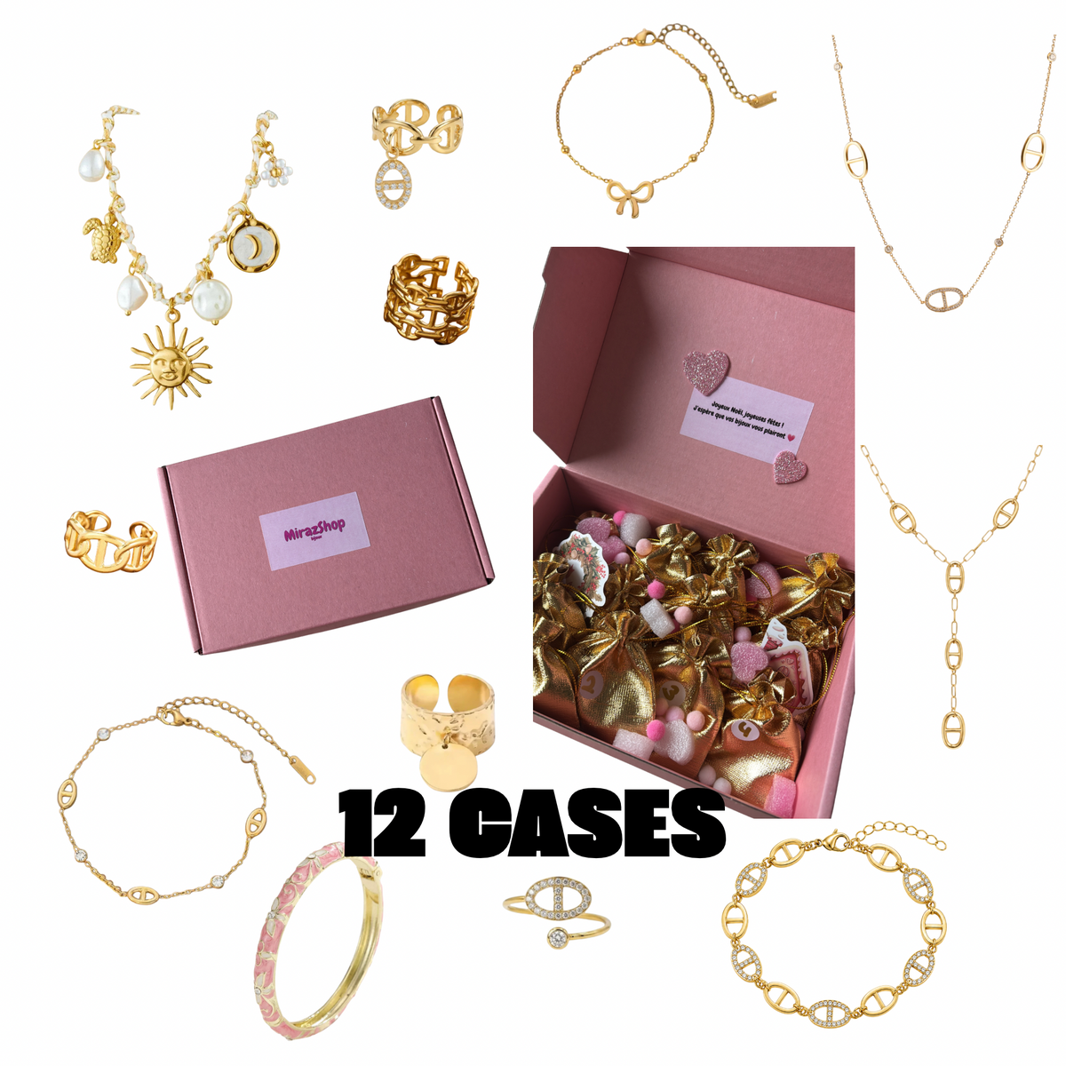 CALENDRIER DE L’AVENT - 12 CASES ⭐️
