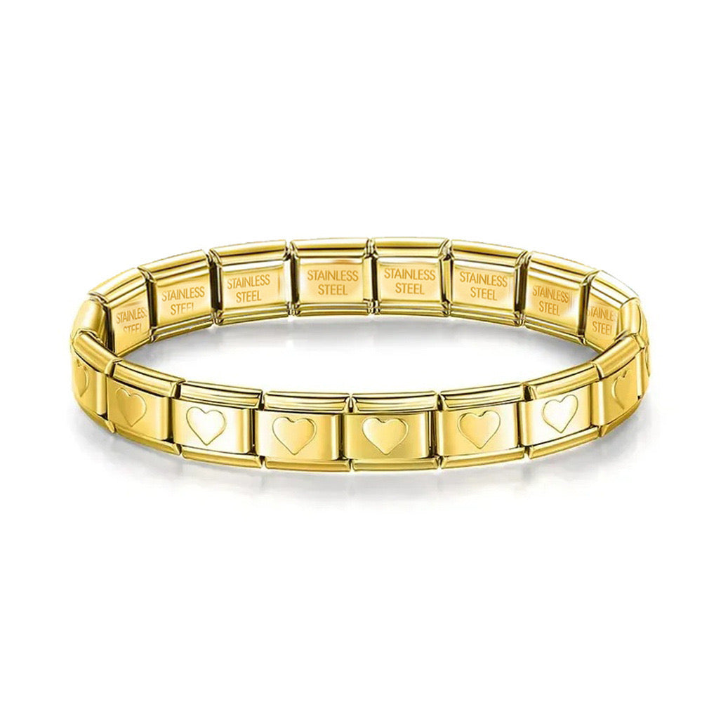 Italian Bracelet Cœur