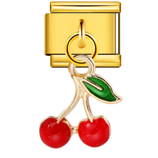 Pendentif cerise