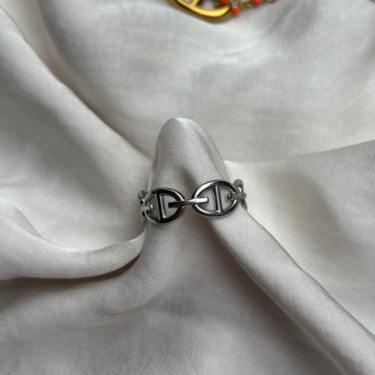Bague AGATHA argenté