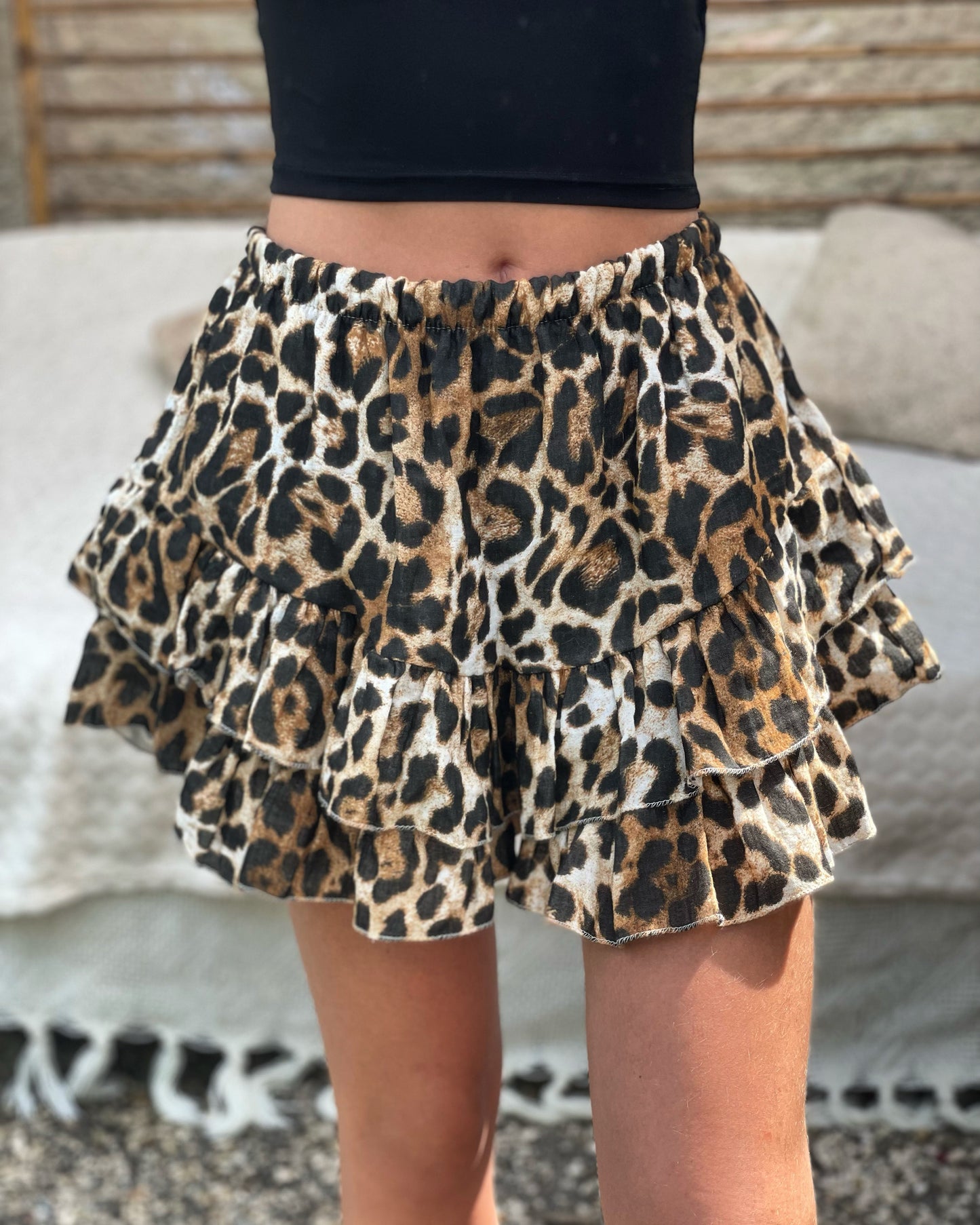 Jupe/short Leopardo
