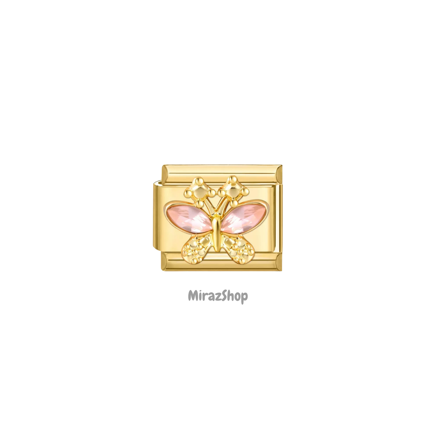Papillon rose